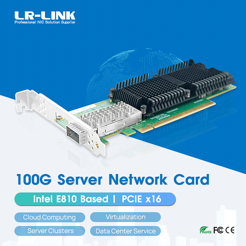 100Gbe Qsfp28 Network Card - LR-LINK 1019PF-QSFP28 PCIe x16 100G Netzwerkkarte