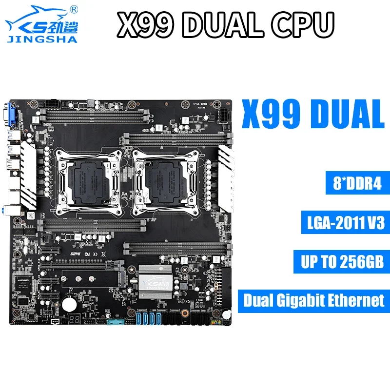 X99 Dual-Motherboard-Set mit 2 – E5 2699 V4 Bewertung und Preis